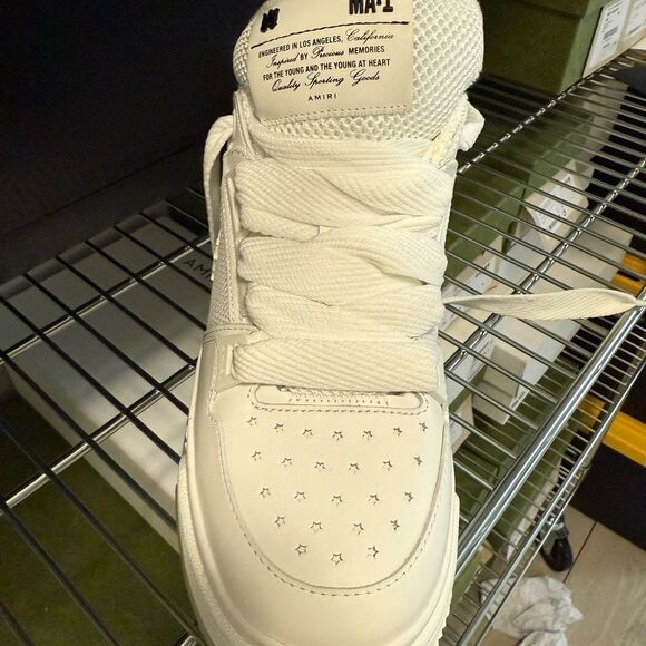Amiri White Sneakers men's 6 brand new with box and dustbag - Picture 3 of 7